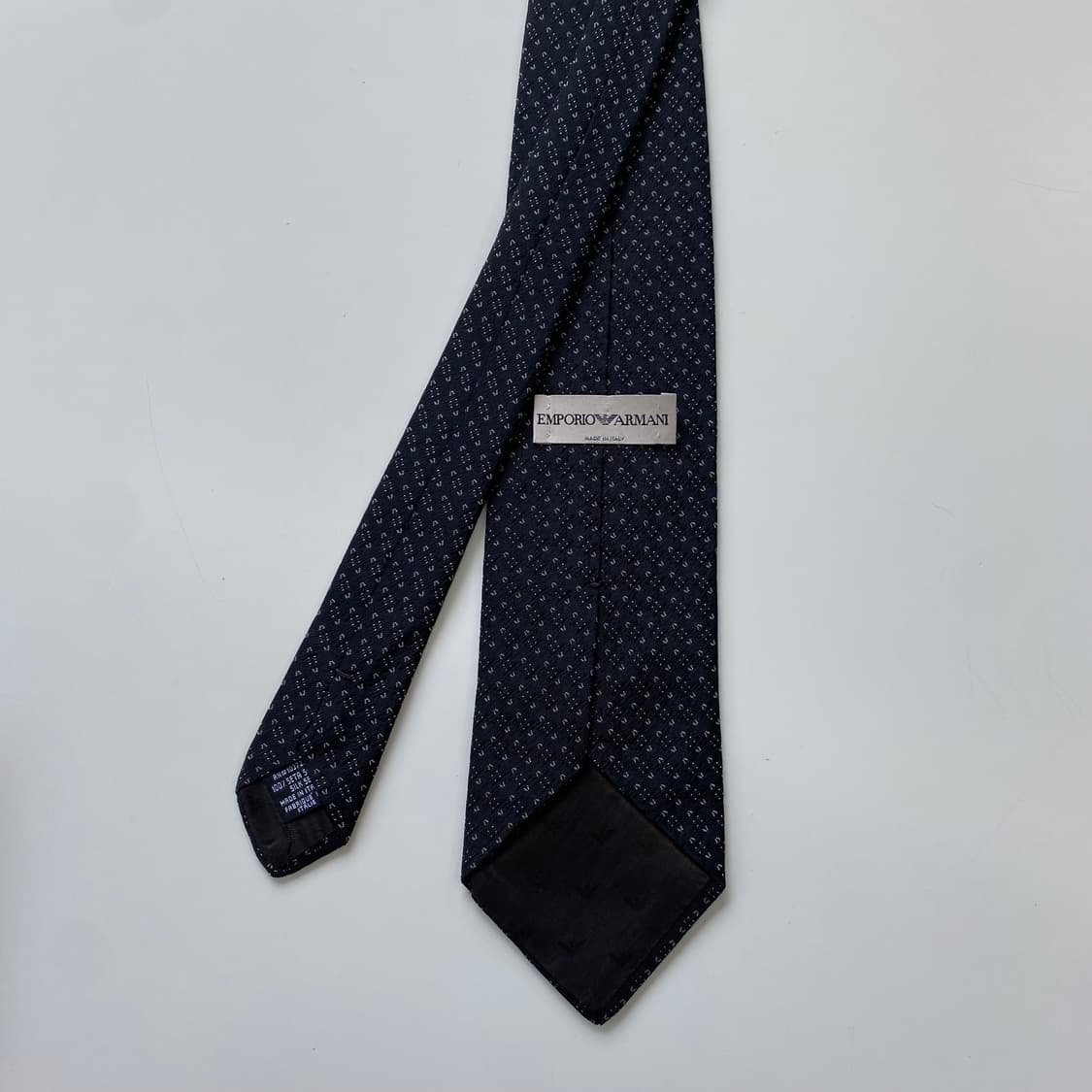 엠포리오 알마니 넥타이(ARMANI) 블랙 정품 명품 상품이미지2