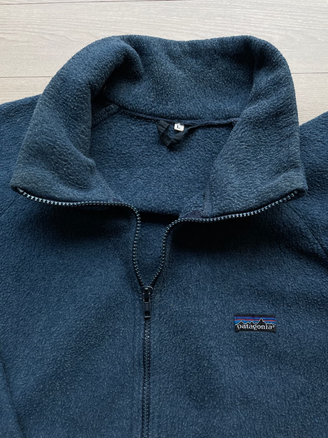 80s 파타고니아 신칠라 네이비 플리스 자켓 상품이미지4