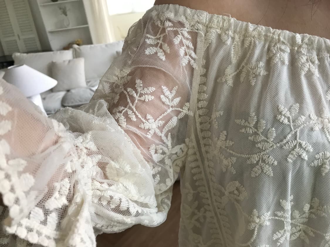 vintage lace blouse 상품이미지6