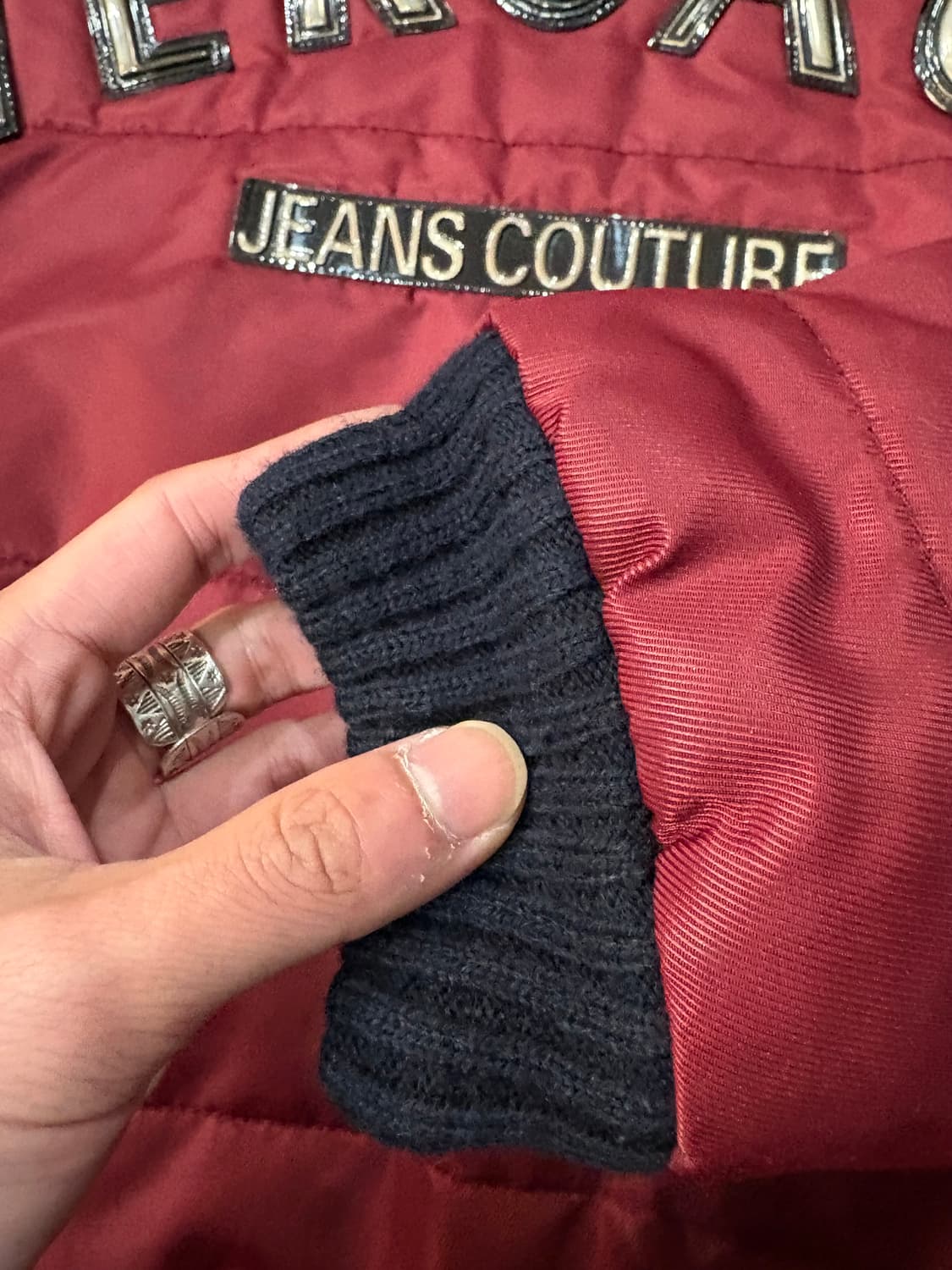 80s Versace Jeans Couture 자켓 상품이미지5