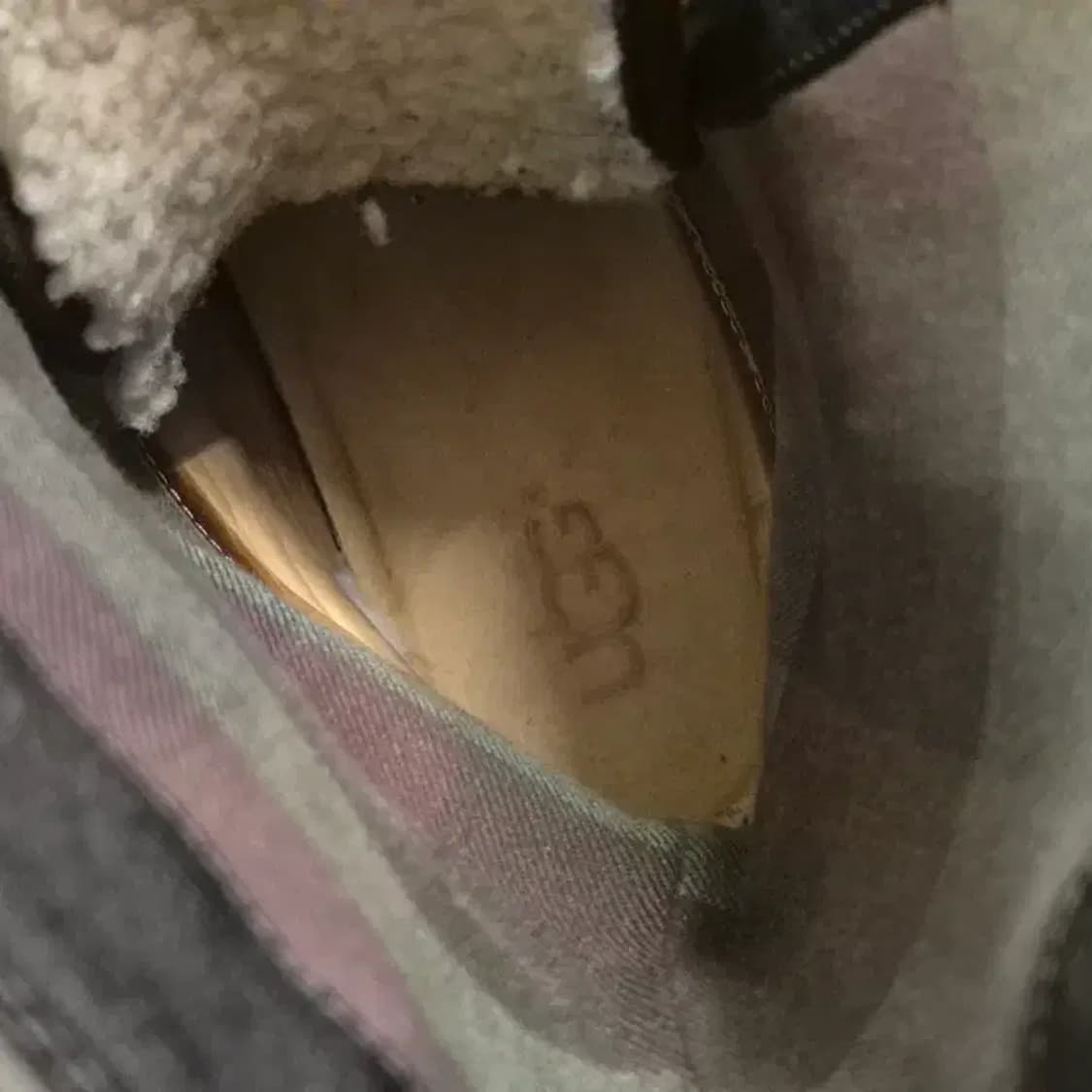 UGG 어그 브라운 가죽 워커 부츠 상품이미지7