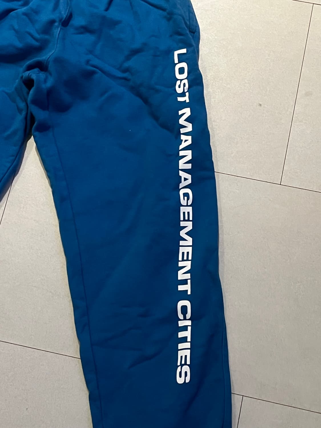 LMC 조거팬츠 블루 상품이미지2