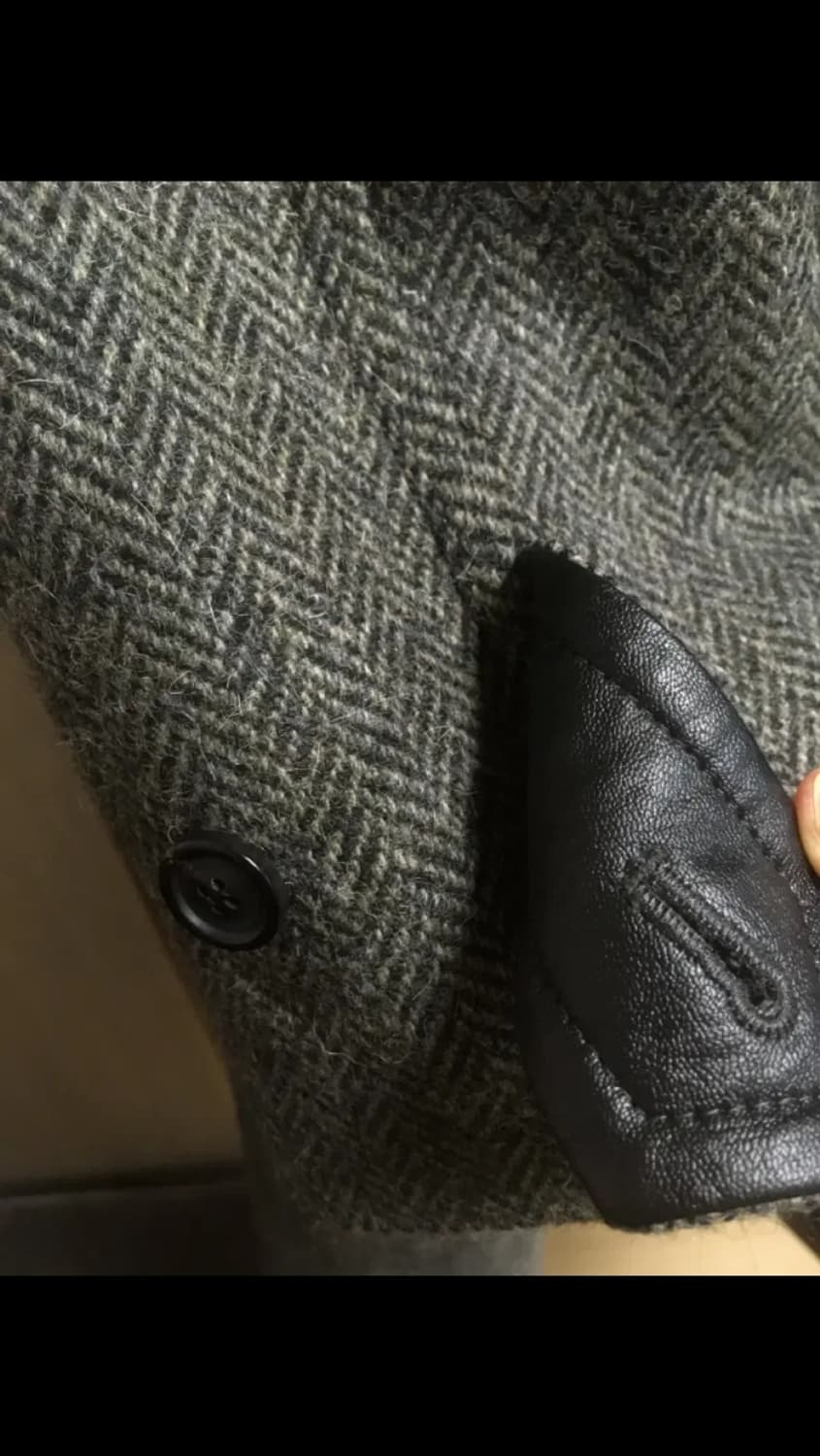 Alte 알테 헤링본 울 롱코트 상품이미지3