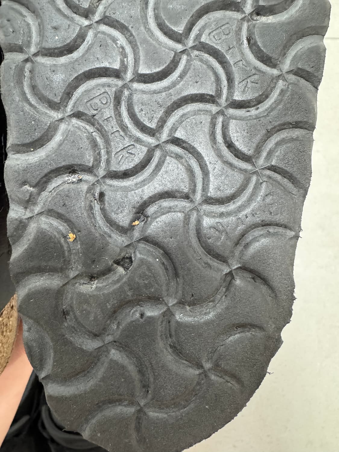 버켄스탁 보스턴 레더 블랙 - 레귤러 250 팝니다. 상품이미지4