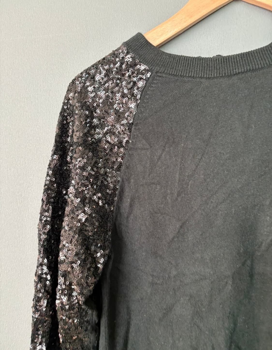 마이클 마이클코어스 스팽글 블랙 니트 S 상품이미지2