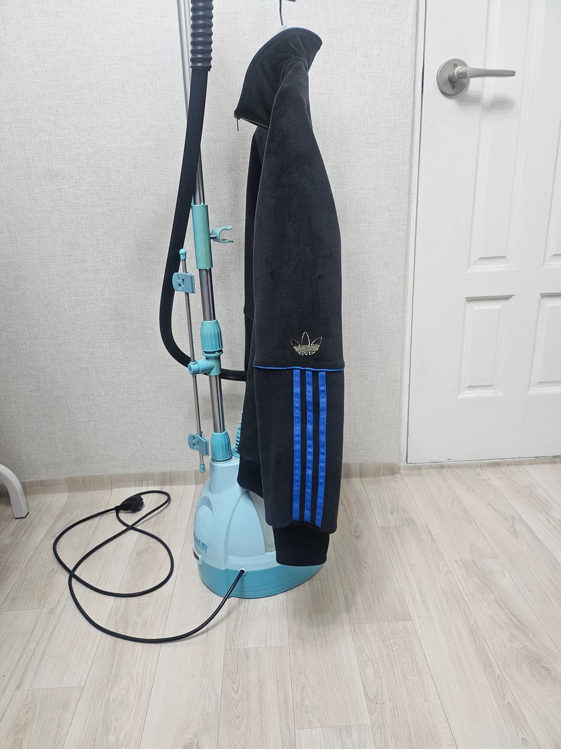 (100~110)L 아디다스 파이어버드 금장자수[검파] 벨루어 트랙탑져지 상품이미지5