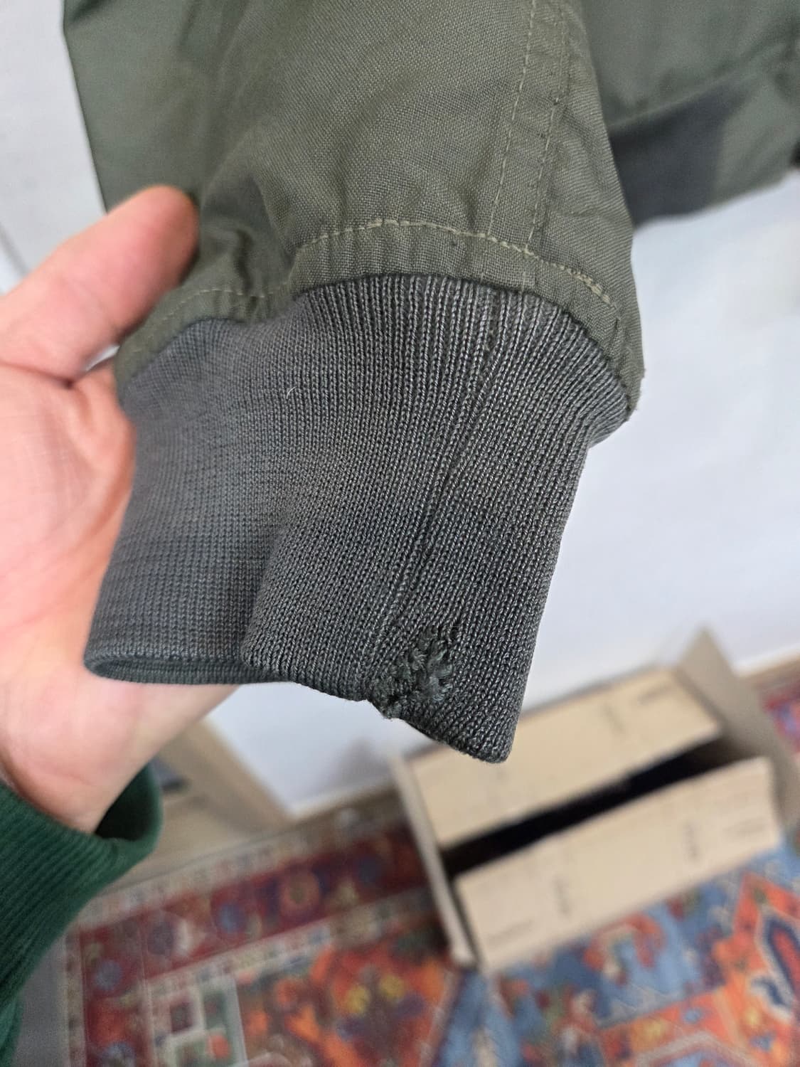 빈티지 밀리터리 플라이트 항공자켓 L 상품이미지6