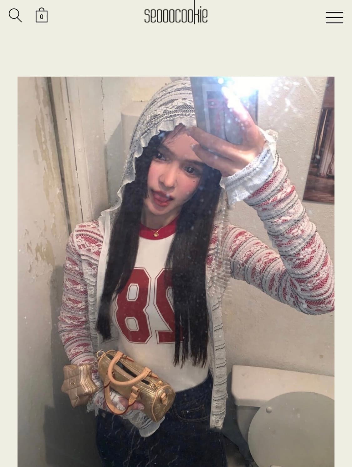 서쿠키 나르샤 레이스 후드 상품이미지1