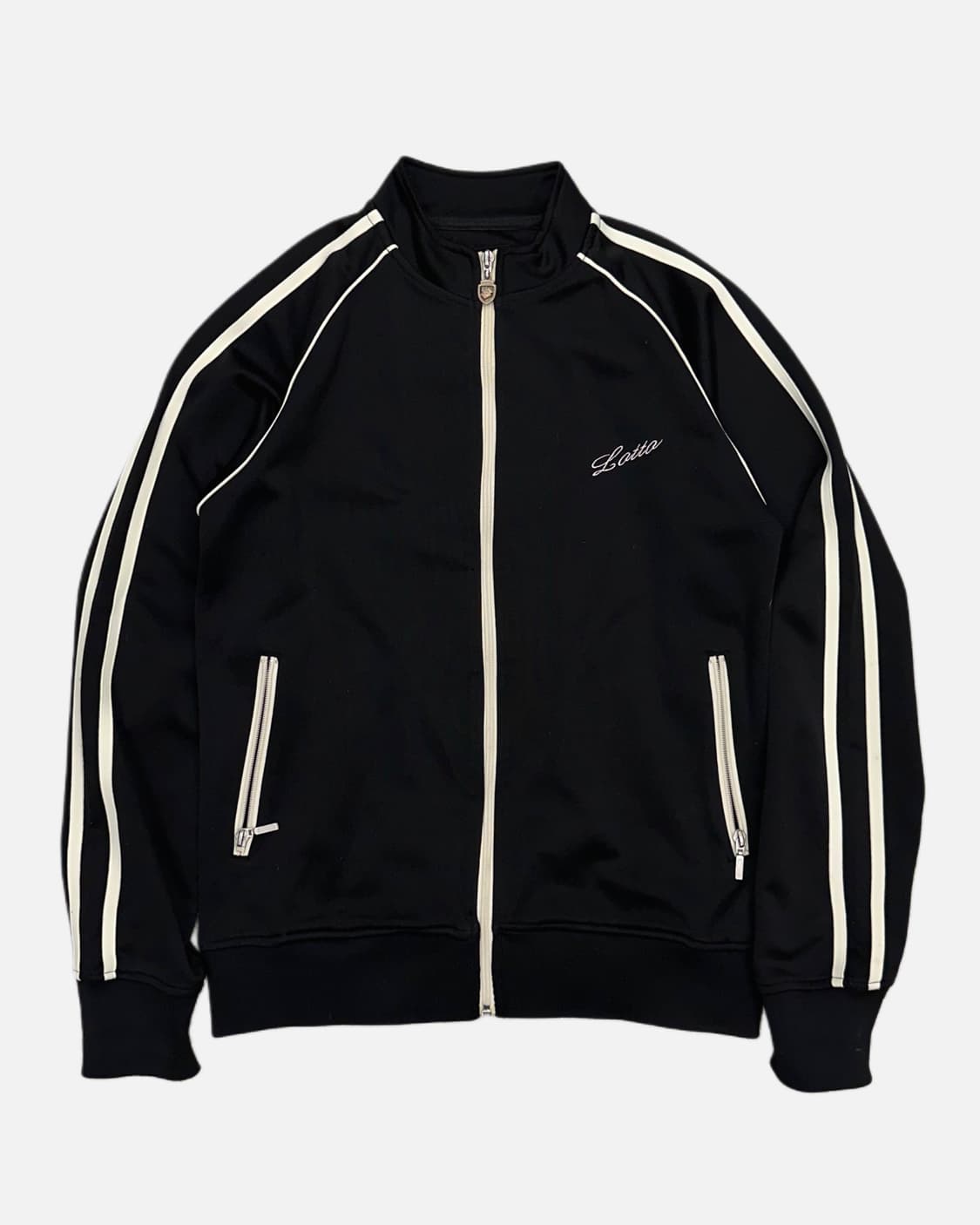 stripe logo black jersey 상품이미지1