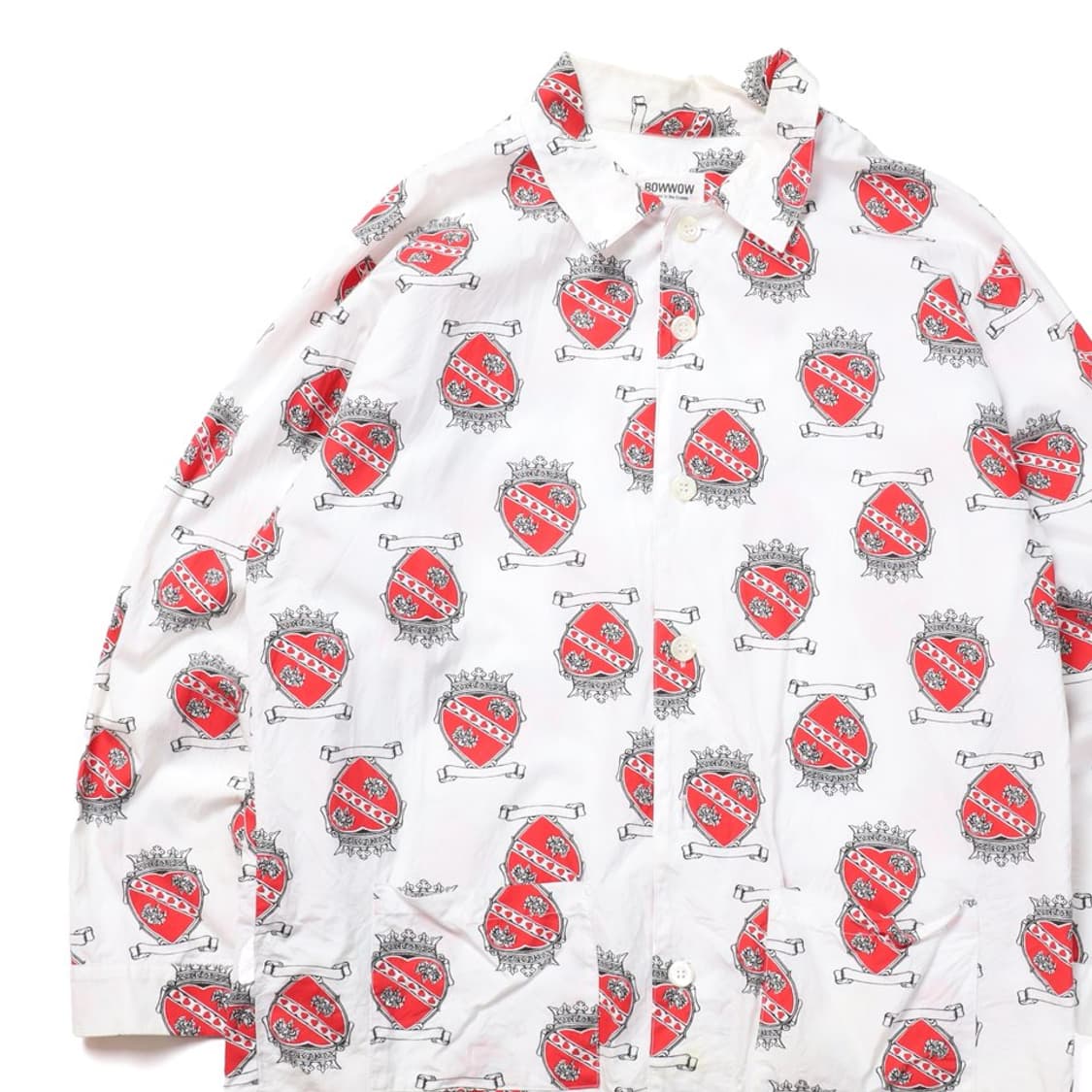 바우와우 Bowwow Heart Crown Shirt
 상품이미지2