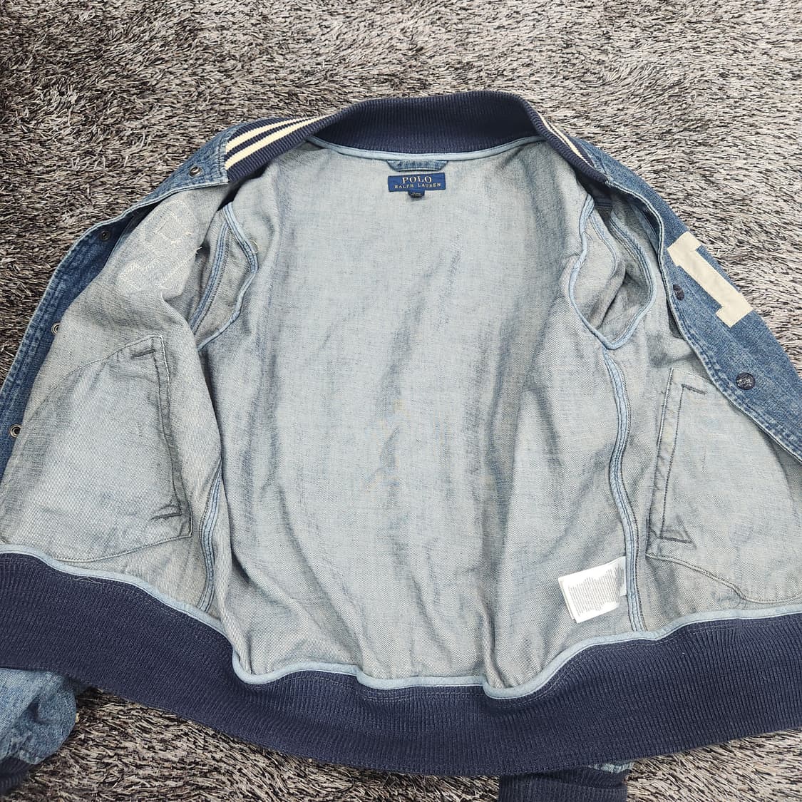 폴로 데님 바시티자켓 상품이미지6