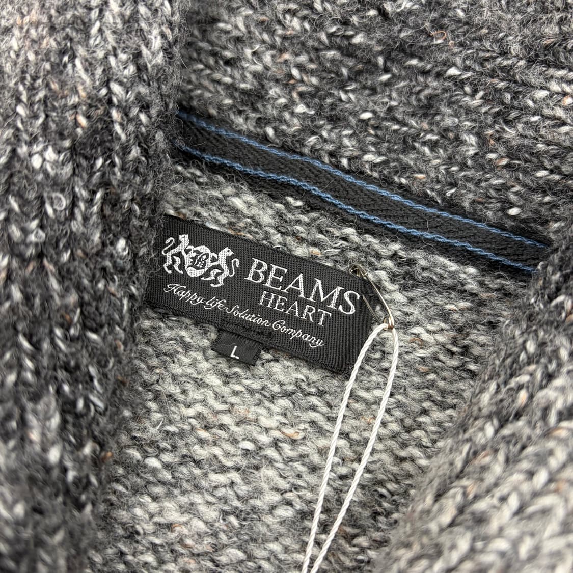 빔즈 HEART 빈티지 가디건 L 상품이미지5