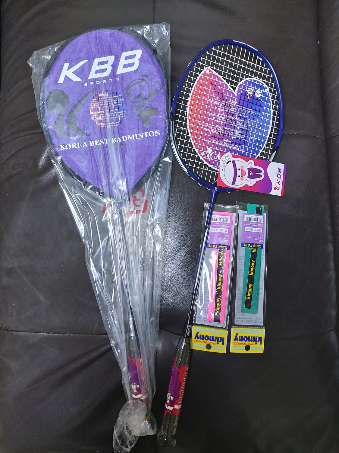 KBB 스포츠 배드민턴 라켓 2자루 Blade V6 새제품(25년형)

 상품이미지1