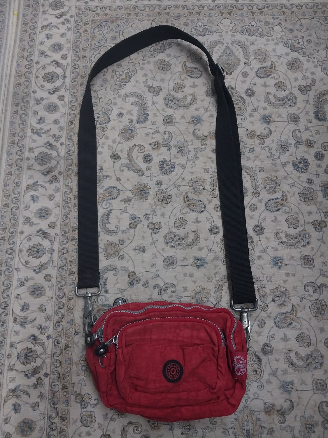 키플링 미니 레드 웨이스트백 / 크로스백 상품이미지7