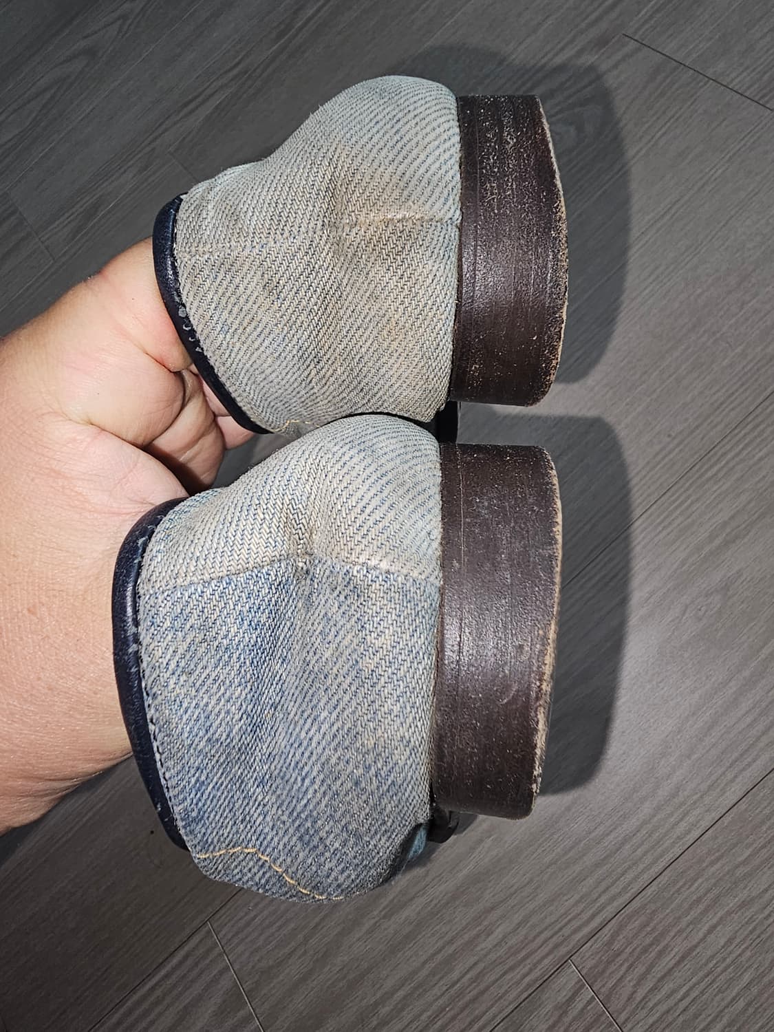 돌체앤가바나 데님 로퍼 구두 상품이미지6