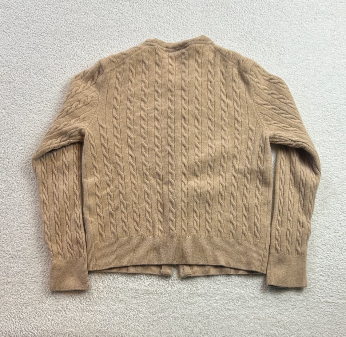 라코스테 꽈배기 가디건 상품이미지2