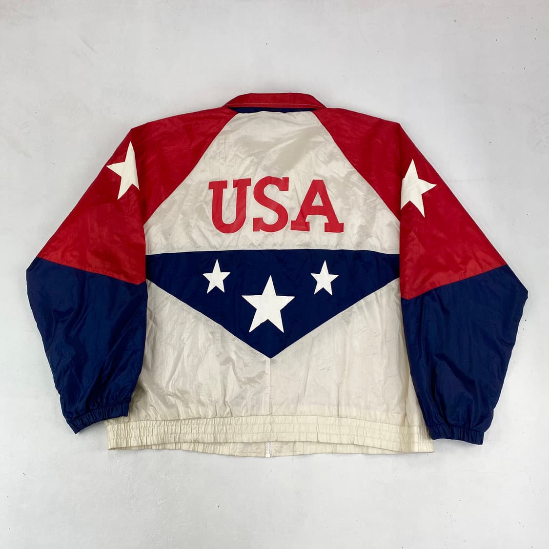 1984 La 올림픽 선수 지급용 나일론 트랙 자켓  상품이미지3