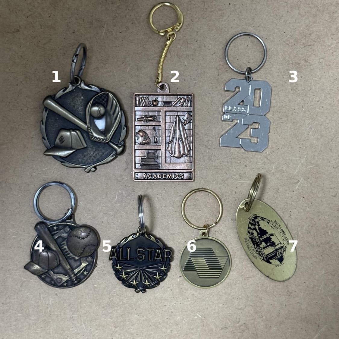 빈티지 키링 상품이미지1