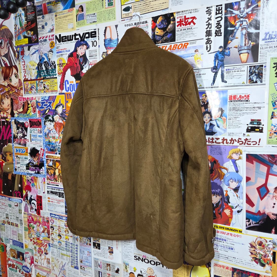 JPN 브라운 퍼 하이넥 무스탕 자켓 상품이미지6