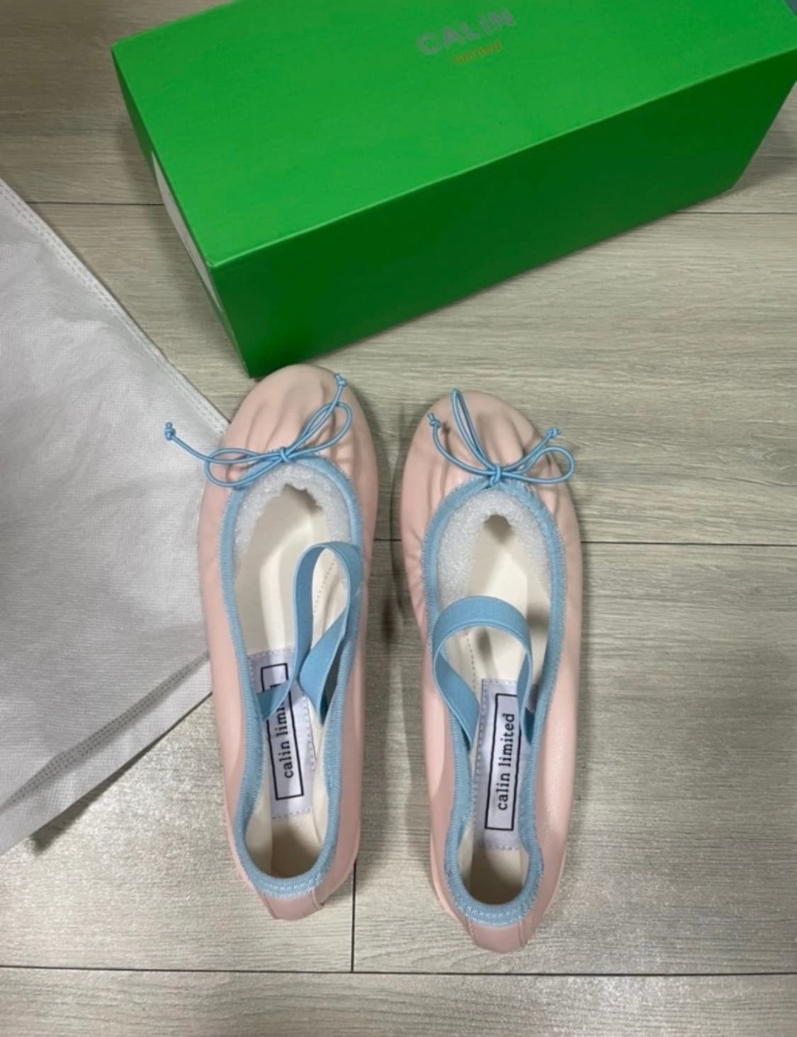 깔량)발레리나슈즈 스킨색 230사이즈(새상품) 상품이미지5