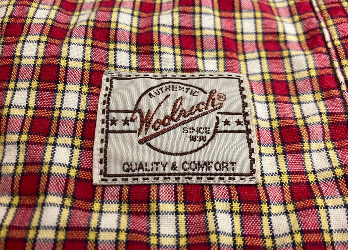미국 아웃도어 브랜드 WOOLRICH 울리치 체크셔츠 L 상품이미지4