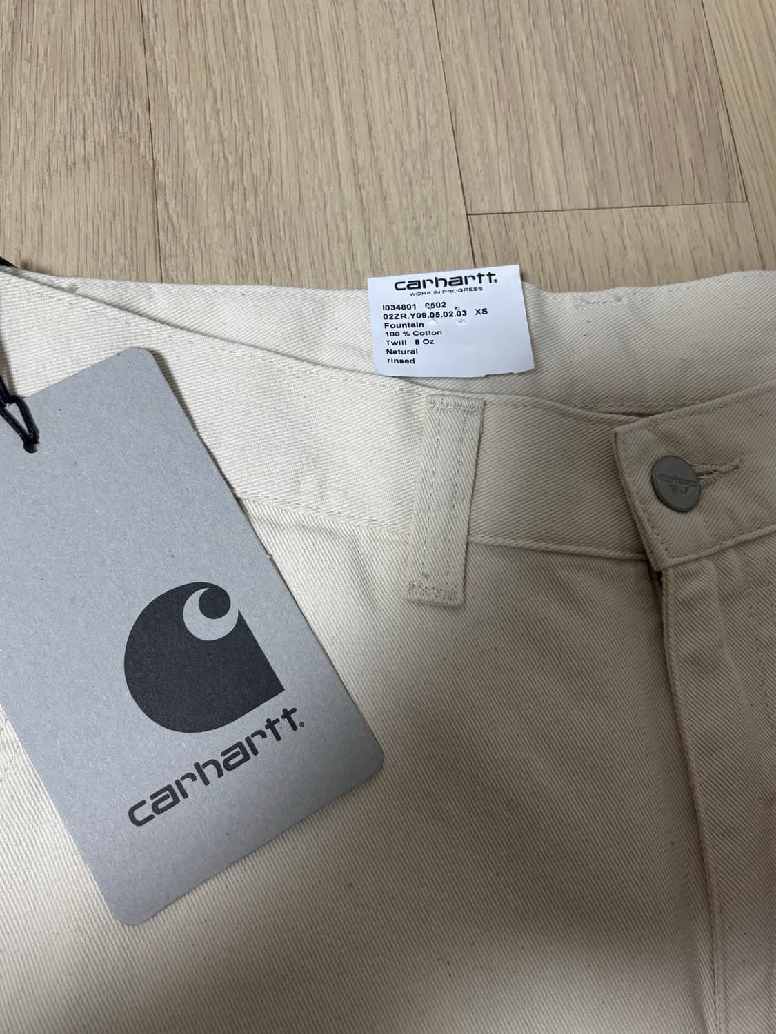 칼하트 wip 드류 팬츠 xs 사이즈 새상품 상품이미지6
