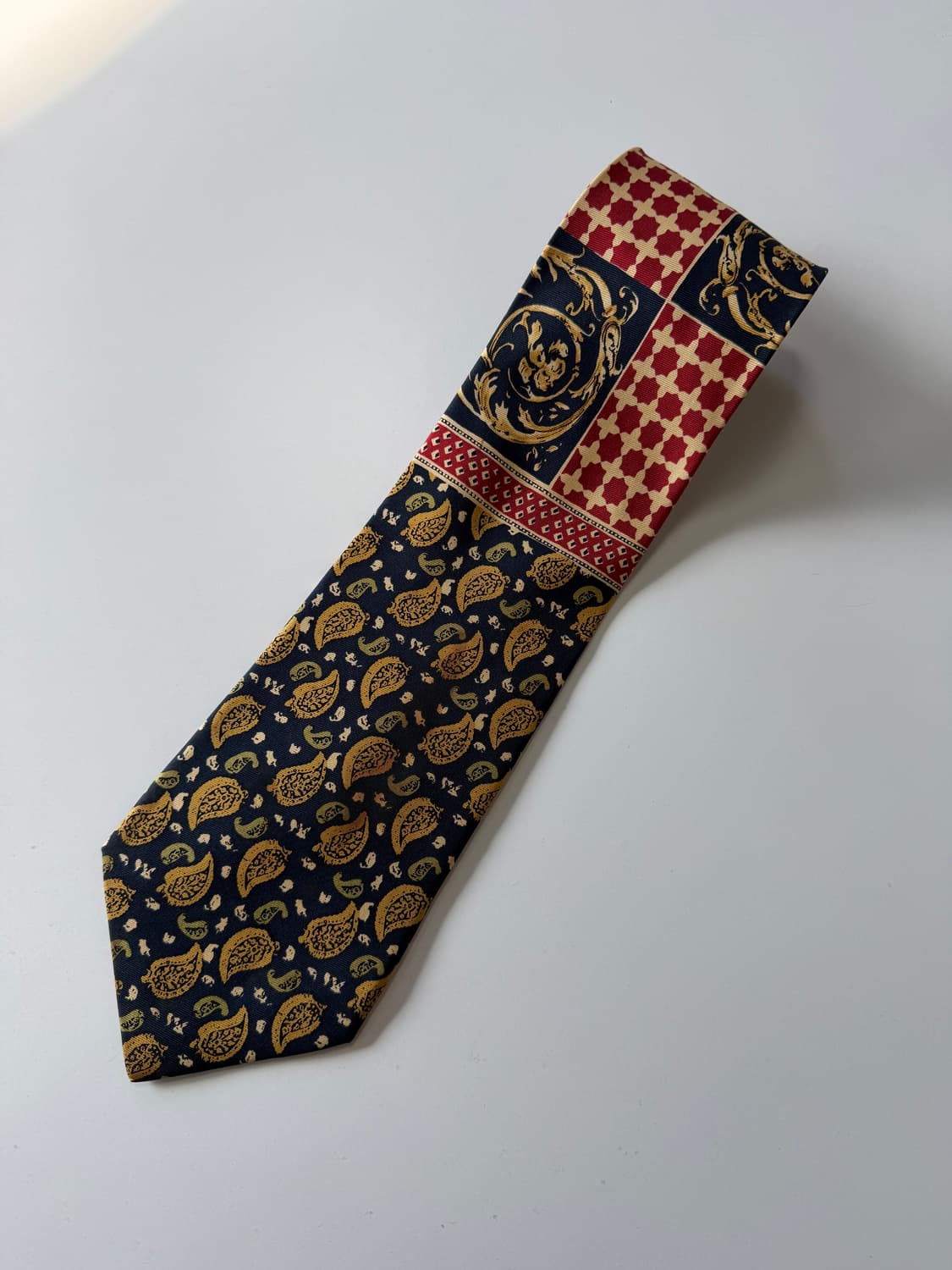 란체티 (Lancetti) 실크 넥타이 9.3cm 상품이미지1