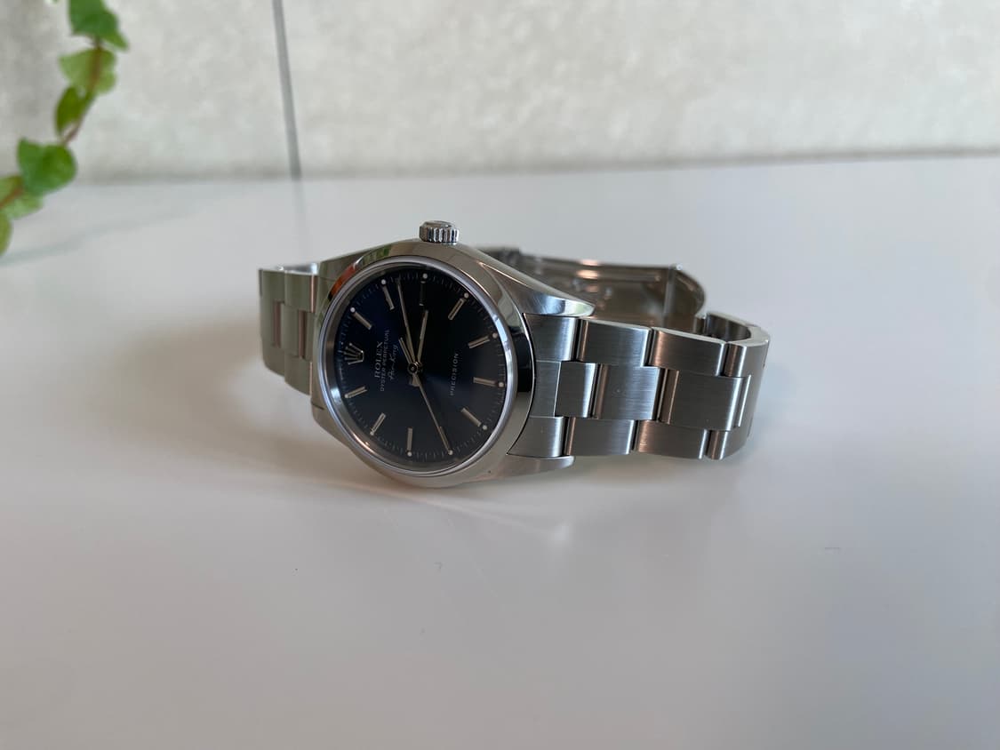 롤렉스 ROLEX 에어킹 14000M 블루 다이얼 34mm 상품이미지5