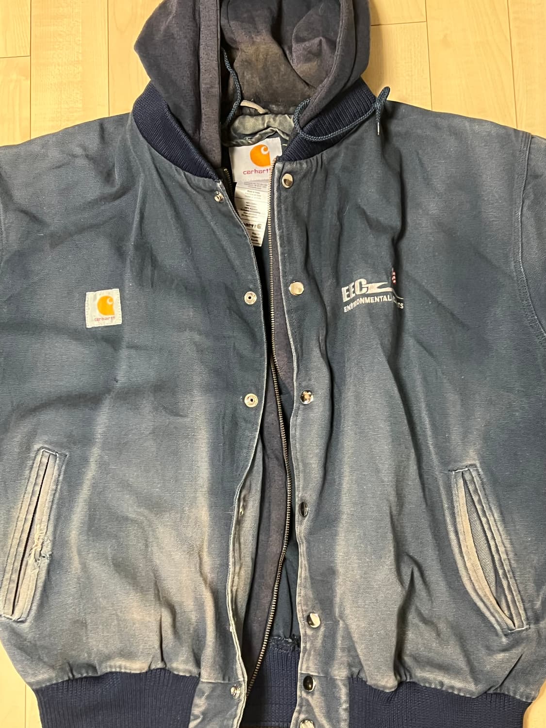 칼하트 후드 청자켓 상품이미지3