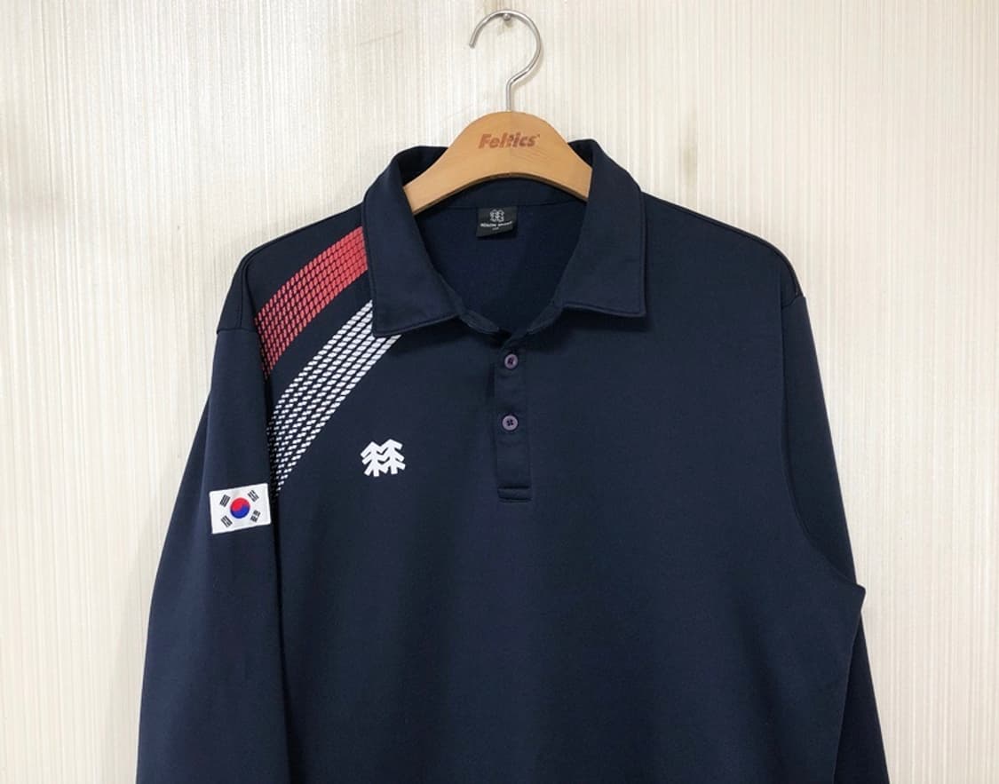 코오롱스포츠 대한민국 양궁국가대표 시합용 PK셔츠 105 상품이미지2