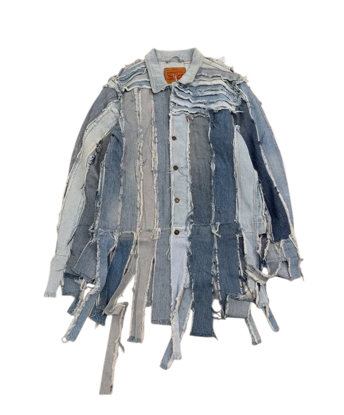 리바이스 데님 해체 리폼 청자켓 F 상품이미지1