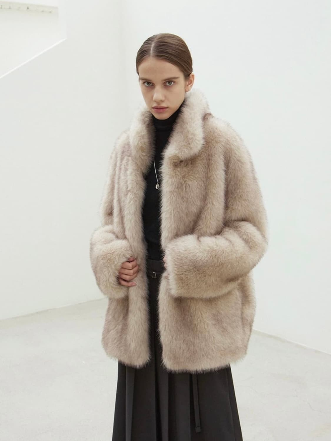 오브오브 퍼자켓 상품이미지2