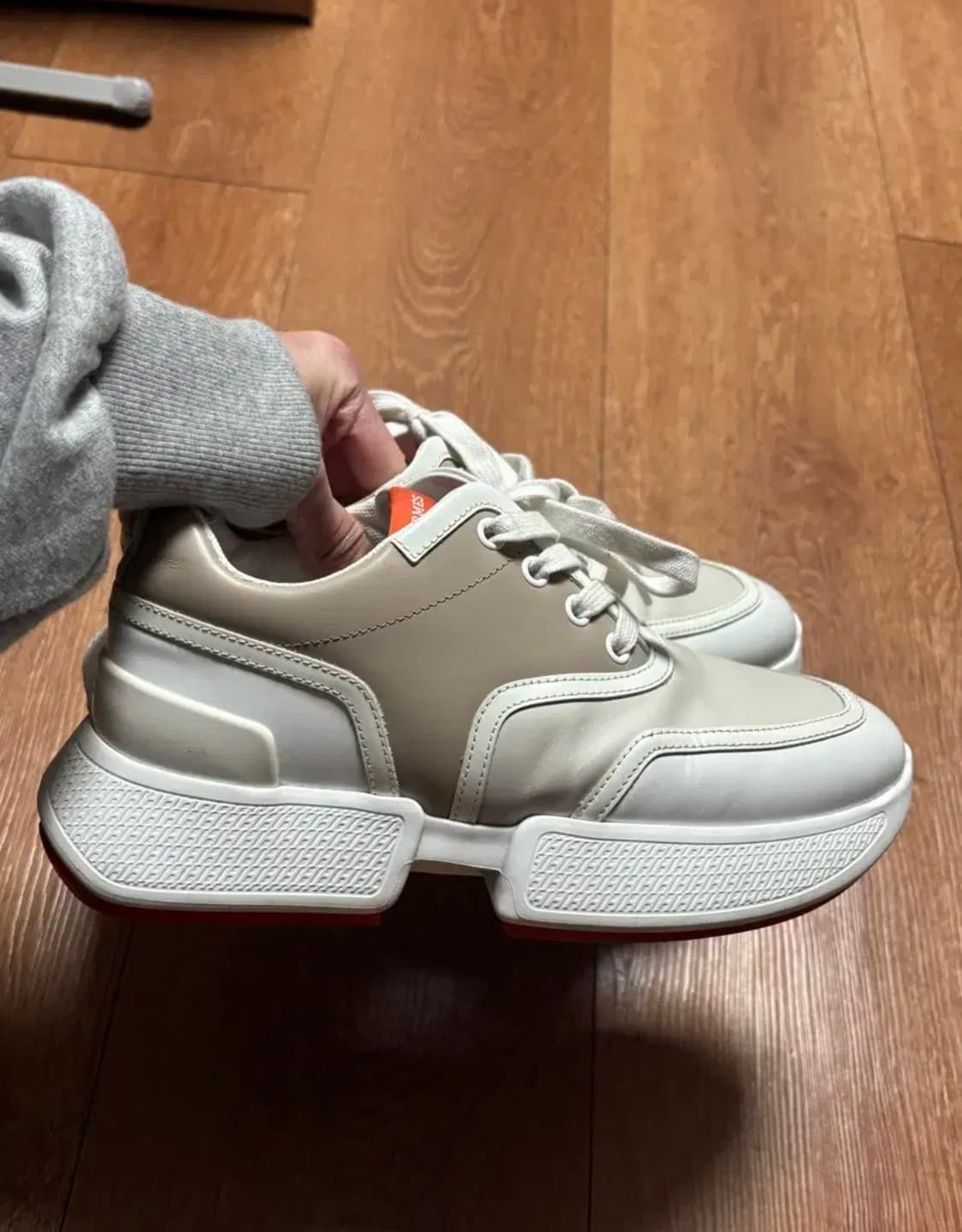 에르메스 기가 스니커즈 카프스킨 36 상품이미지3