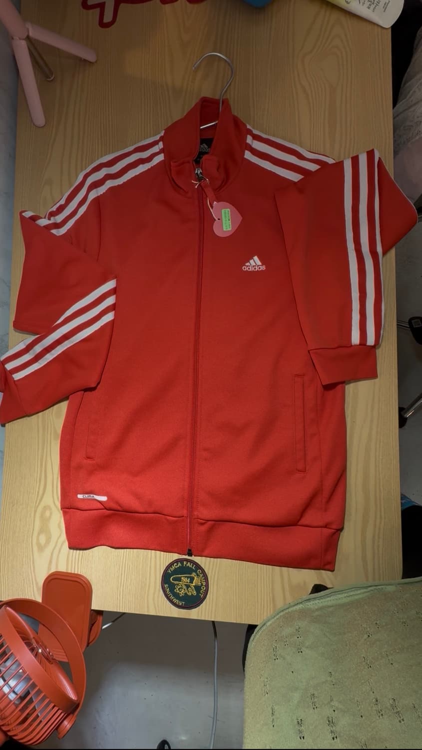 Adidas 아디다스 클라이마라이트 레드 트랙탑 상품이미지3