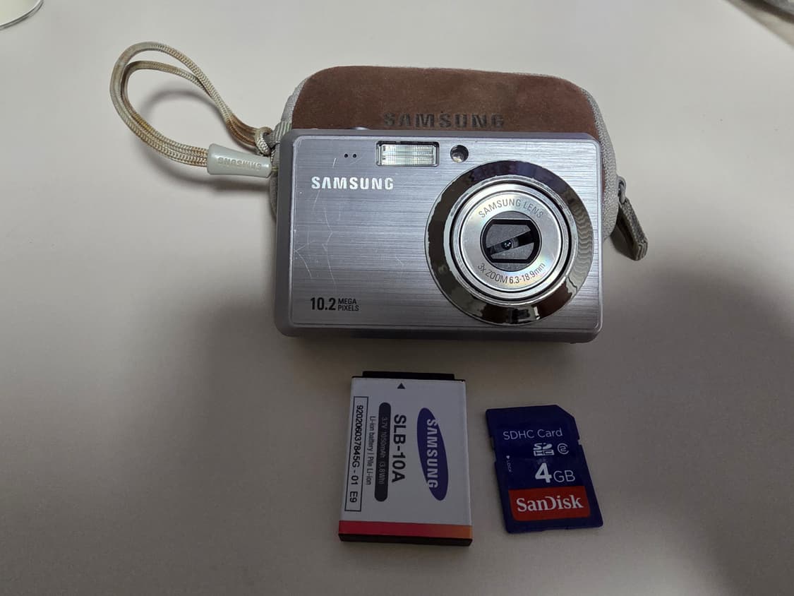 삼성 블루 ES55 빈티지 레트로 디지털카메라 상품이미지8