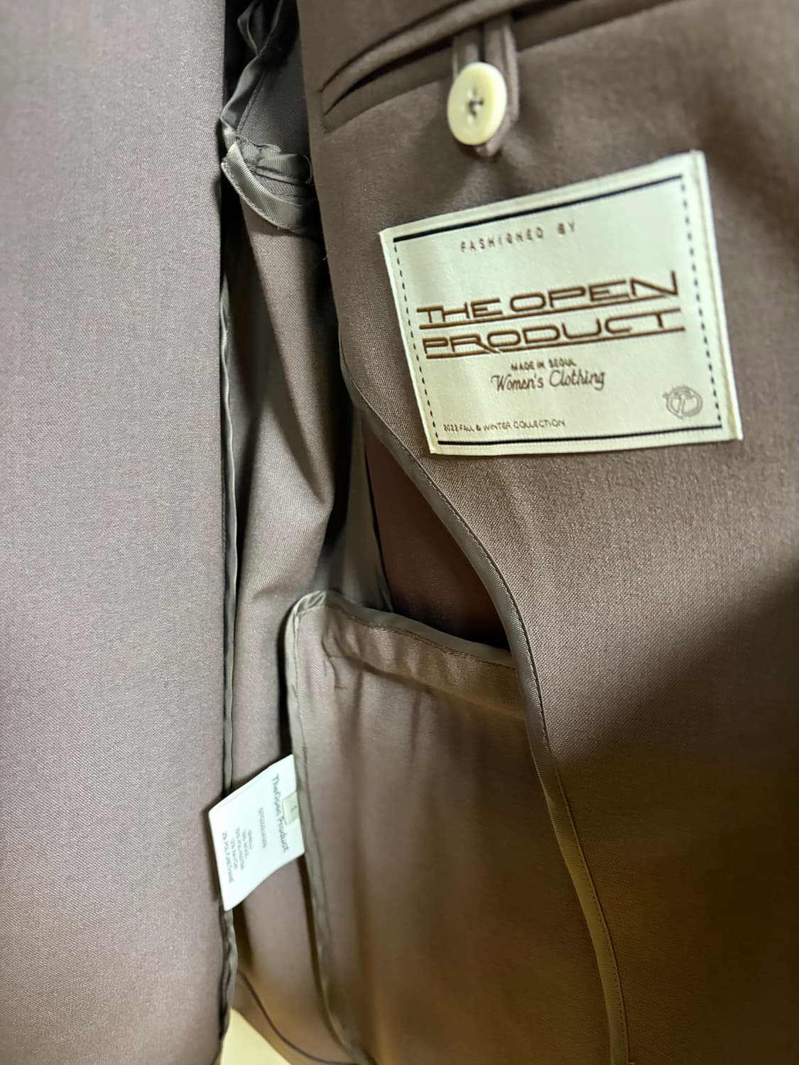 Open yy 오픈와이와이 울 자켓 새제품 상품이미지3