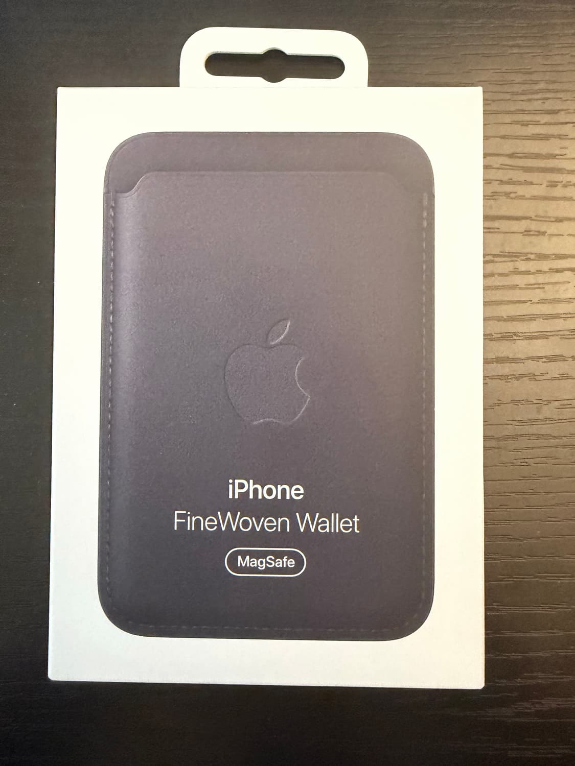 미개봉 애플 파인우븐 MagSafe 카드지갑 블랙 상품이미지1