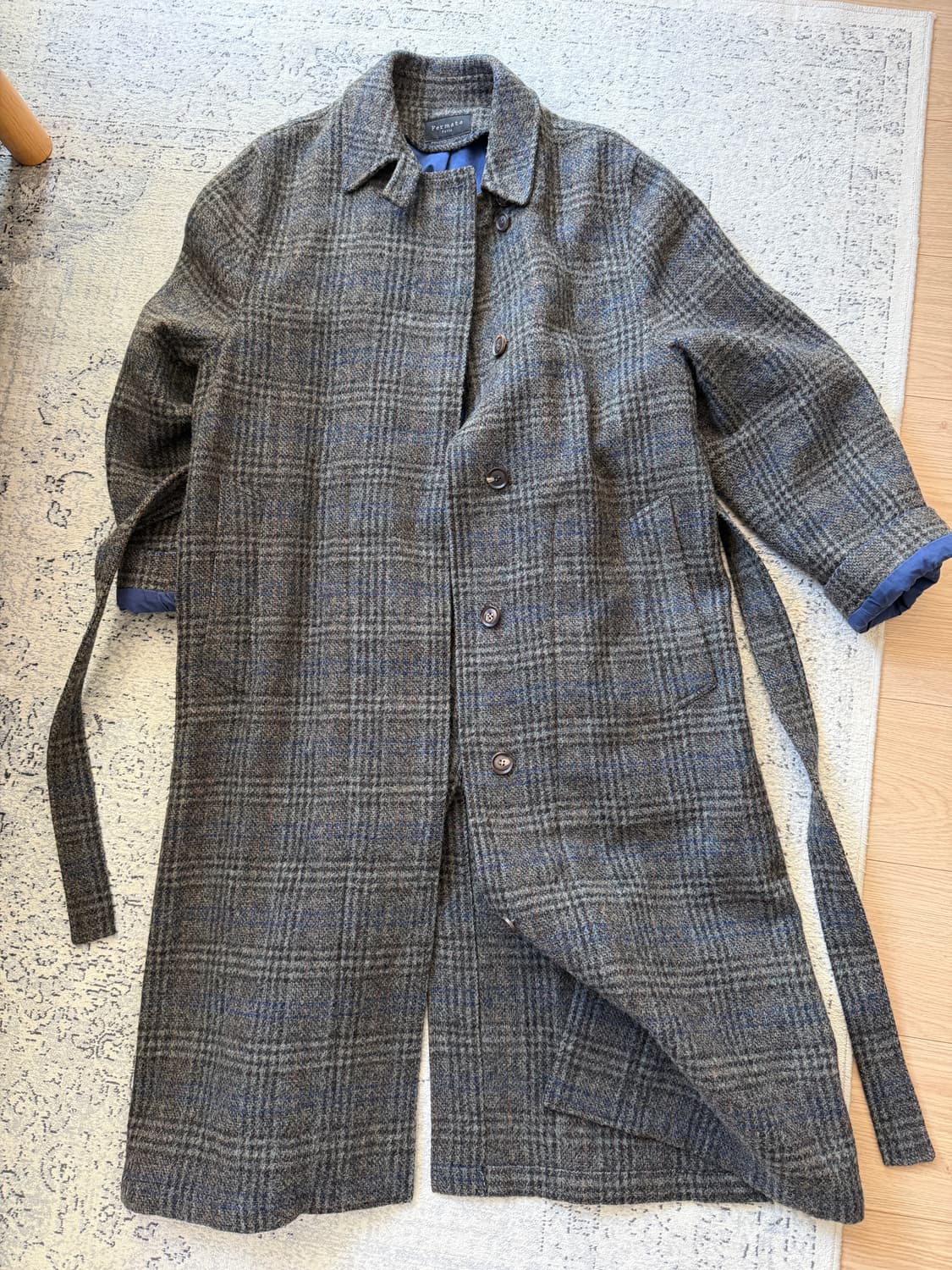 Fermata 울 발마칸 롱코트  상품이미지2