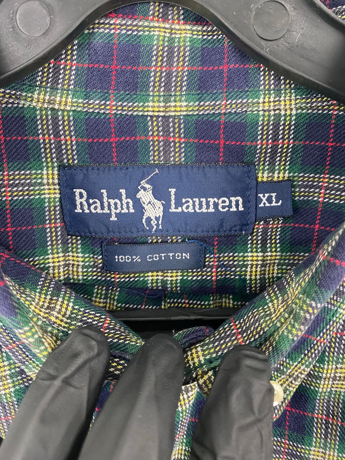 폴로 랄프로렌 체크 셔츠 XL 상품이미지4