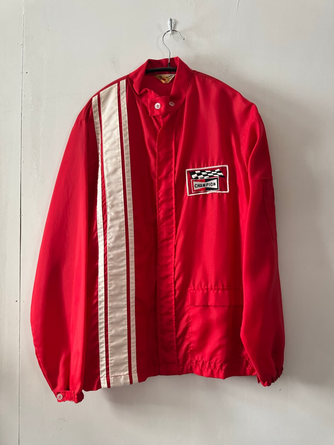 70s spark plugs 챔피온 레이싱 코치자켓 상품이미지1