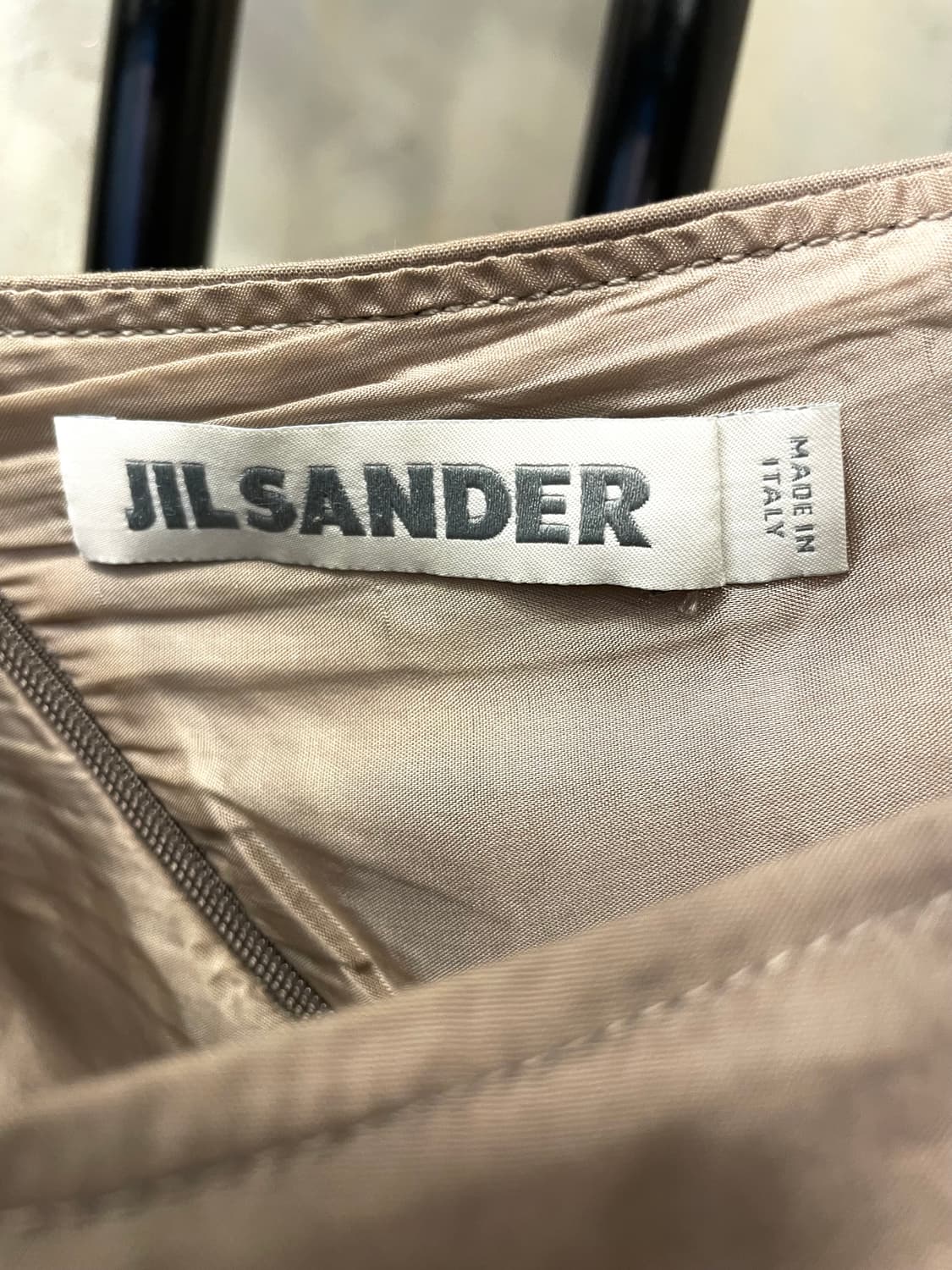 질샌더 나이론 면스판 도킹 플레어 스커트 55 상품이미지9