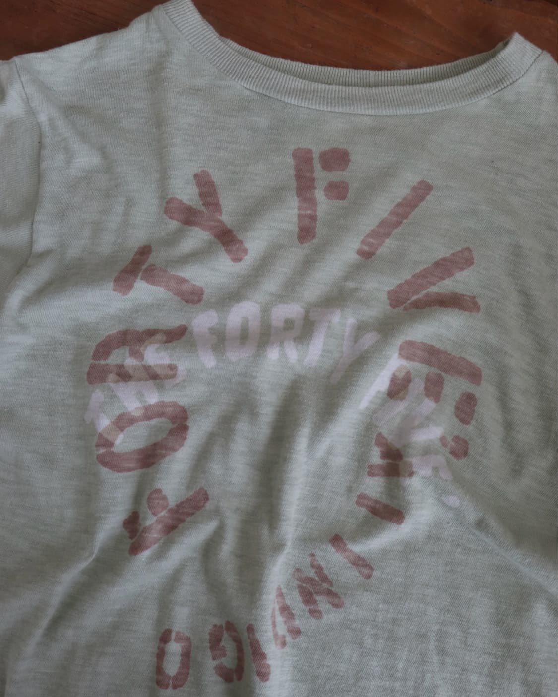 [45rpm] Green Logo T-Shirt 상품이미지9
