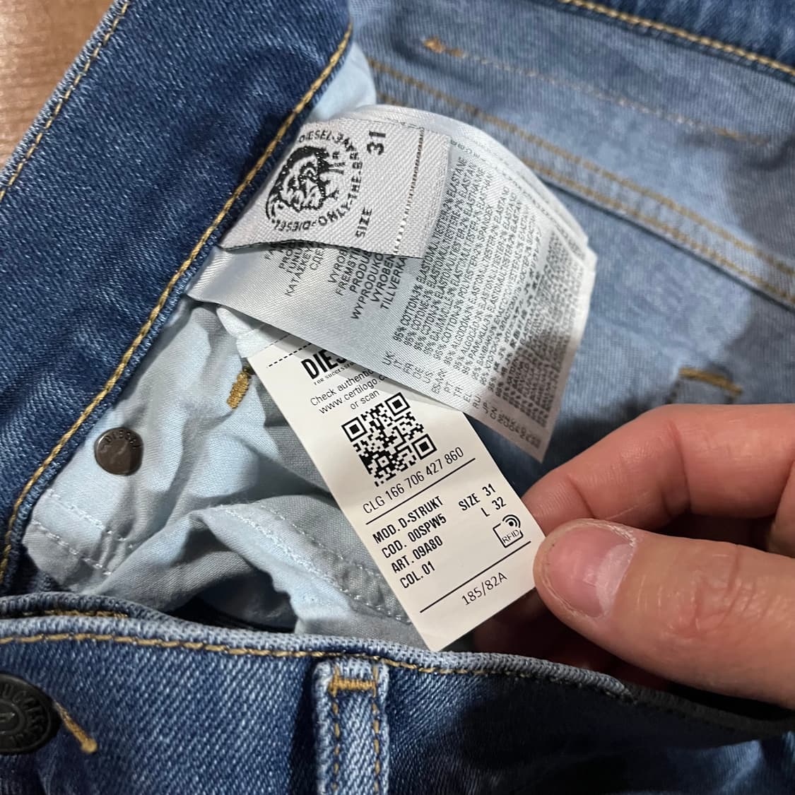 [31] 디젤 신형 연청바지 상품이미지10