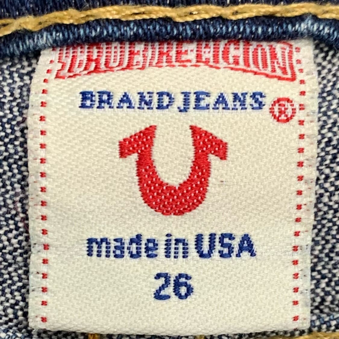 [28] 트루릴리젼 JOEY 세미부츠컷 데님팬츠 상품이미지5