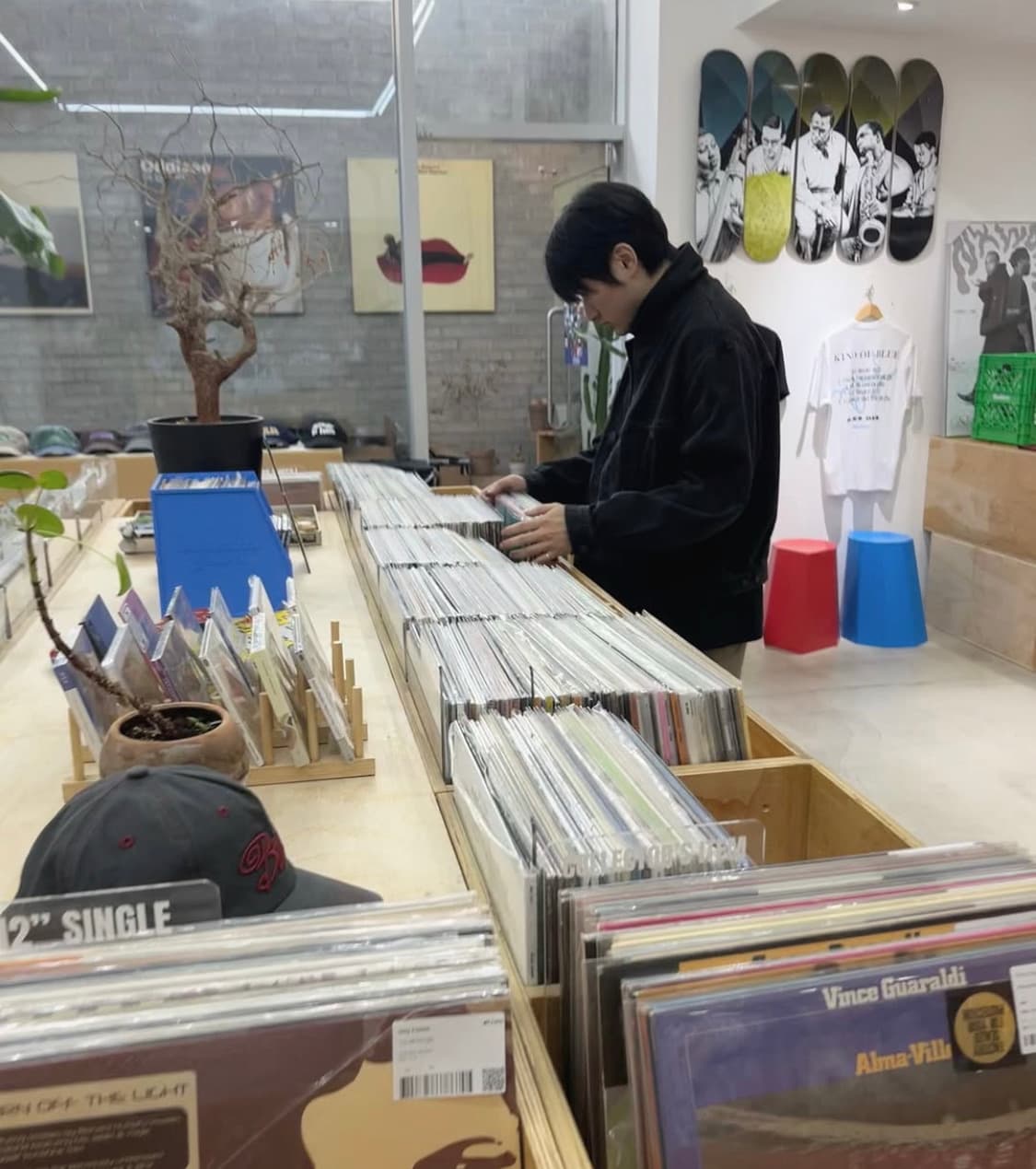 르메르 4포켓 블루종 M 블랙 lemaire 자켓 데님 워시드 상품이미지2