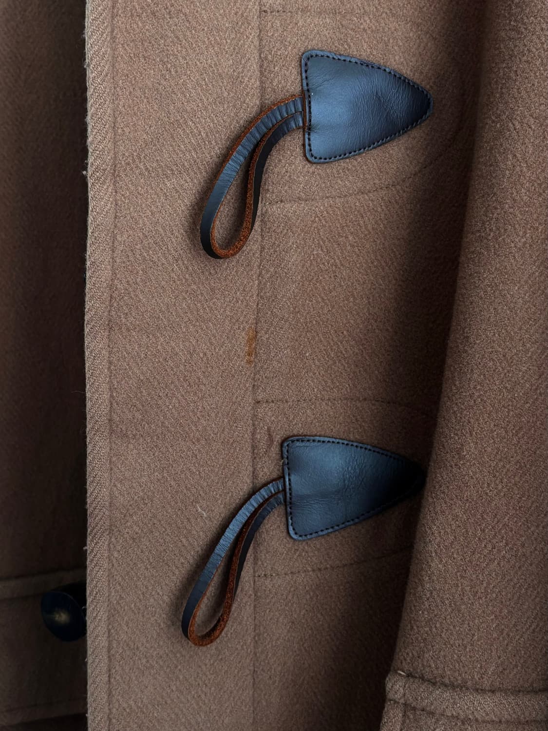 Burberry 버버리 브라운 울 더플코트 상품이미지9