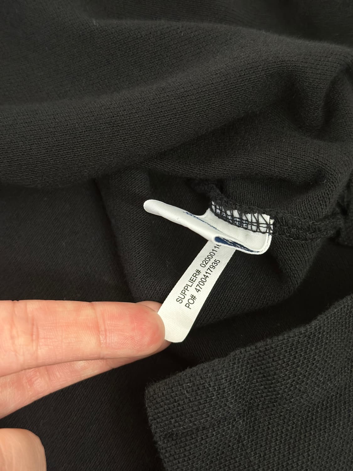 폴로 랄프로렌 블랙/화이트 빅포니 카라티 상품이미지7