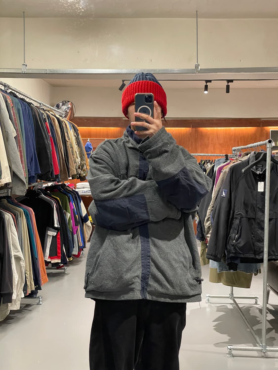 빈티지 플리스 리버시블 자켓   상품이미지5