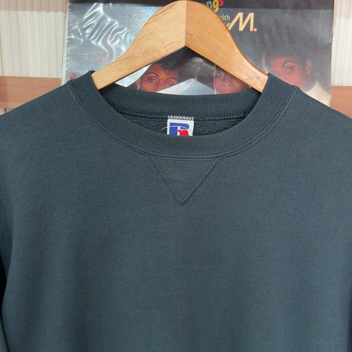 90s 러셀 에슬레틱 블랭크 스웻셔츠 USA 상품이미지2