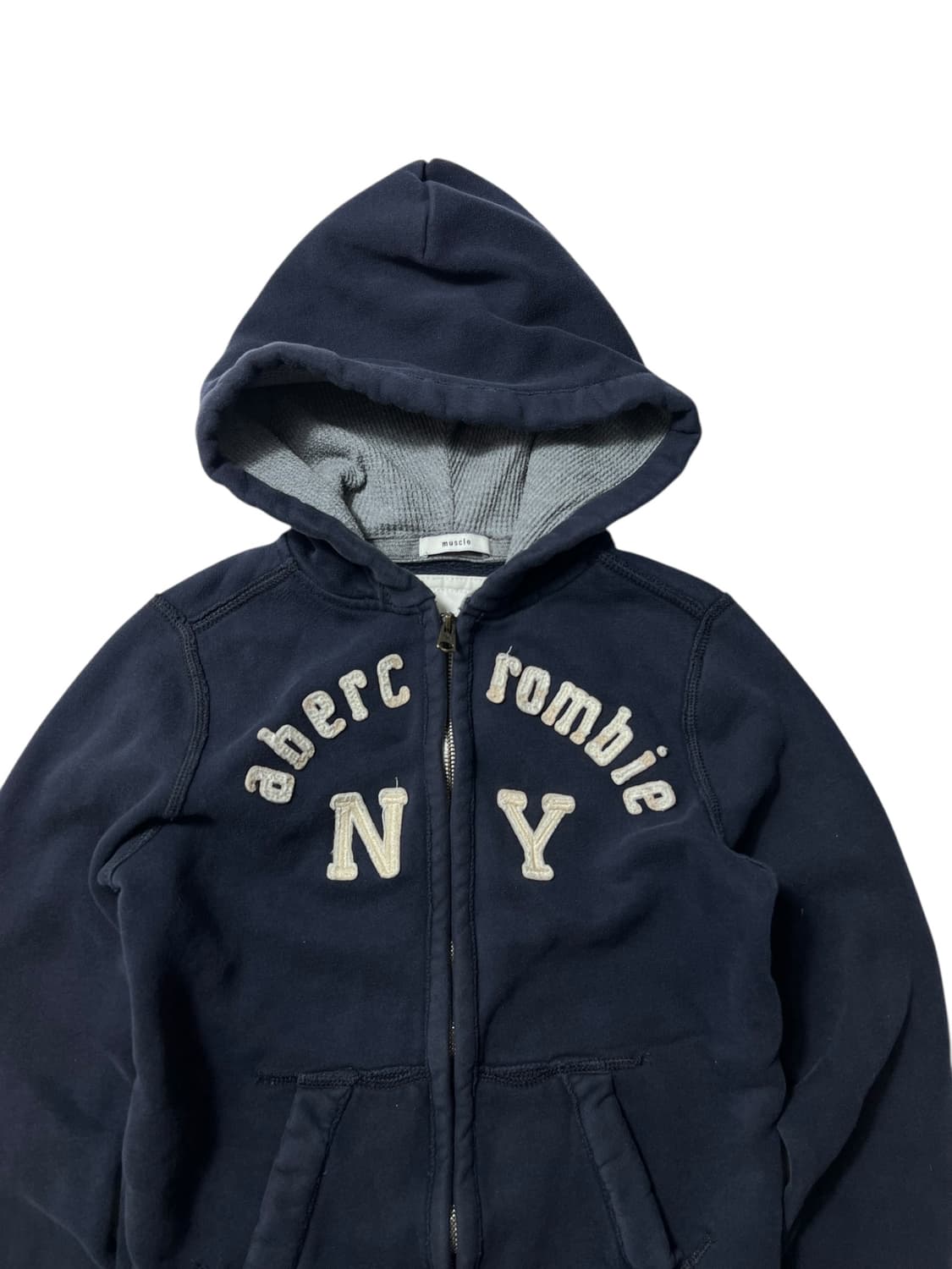 아베크롬비 후드집업 키즈M 딱붙 상품이미지2